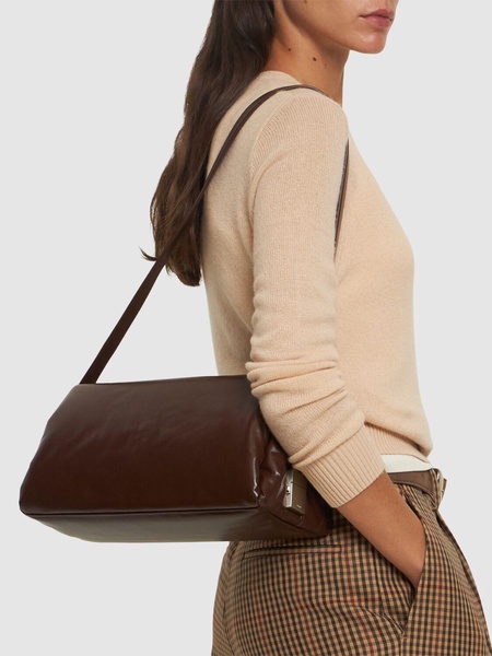 Pillow Bow leather shoulder bag