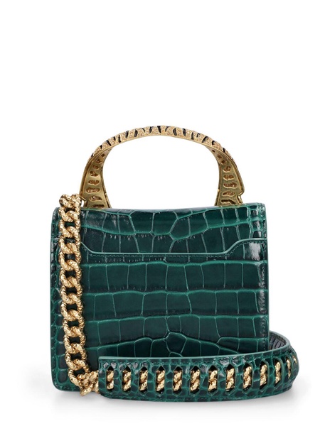 Medium Roar croc embossed bag