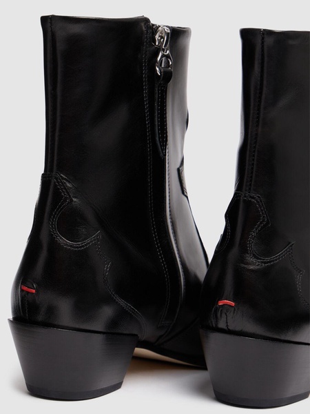 40mm Hester leather ankle boots