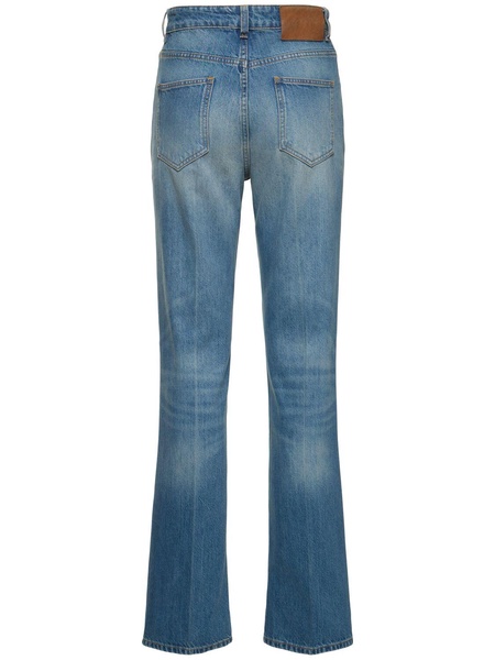 Julia denim medium waist flared jeans