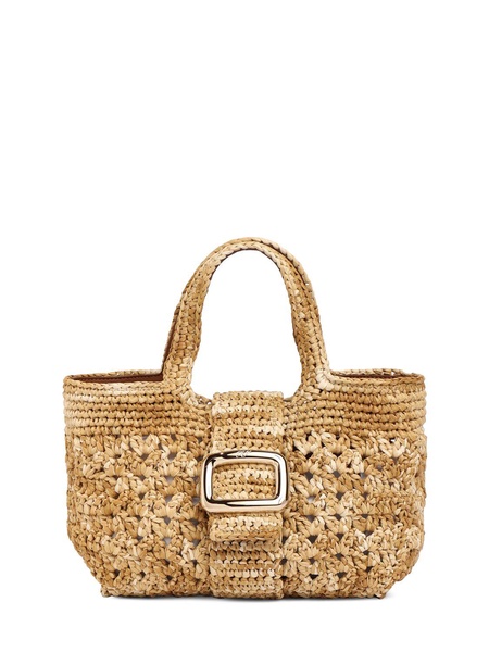 Grand Vivier Choc crochet top handle bag