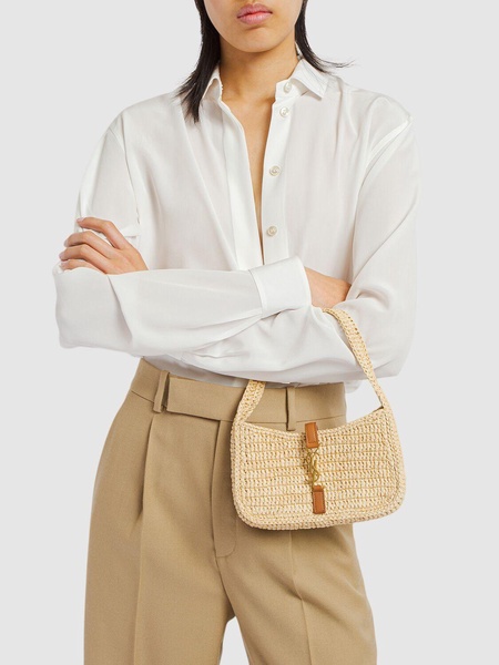 Mini on 5 to 7 Raffia Hobo Bag