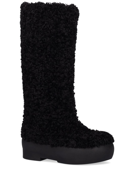 50mm Faux shearling snow boots