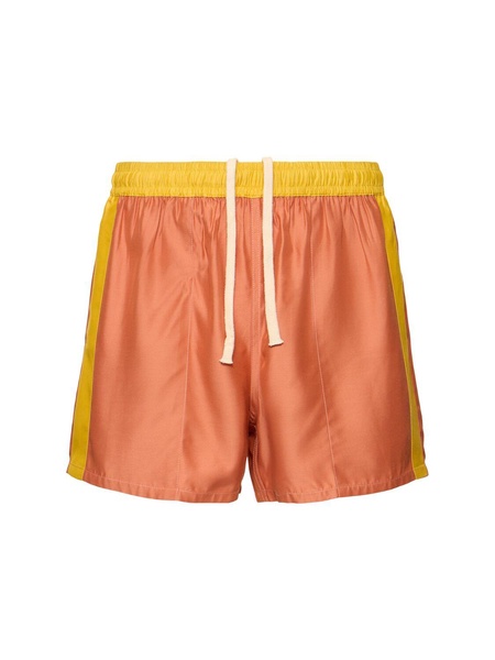 Satin field shorts