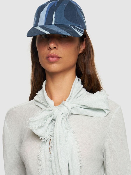 Cotton gabardine baseball hat