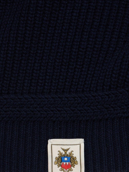 Wool turtleneck sweater