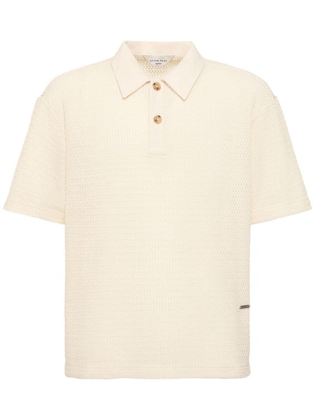 Lope knitted panel polo