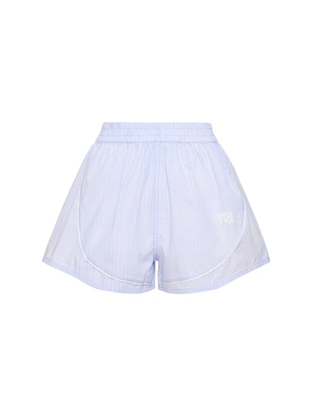 Mini cotton sweat shorts