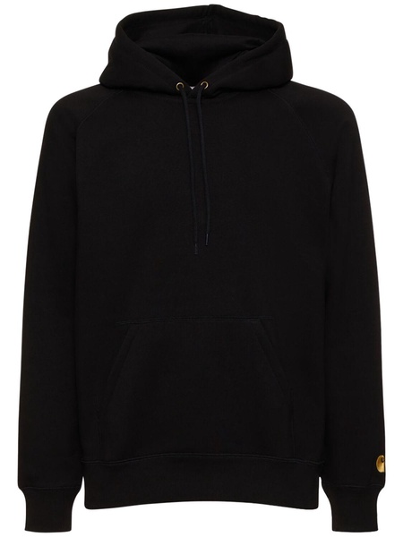 Chase cotton blend zip hoodie