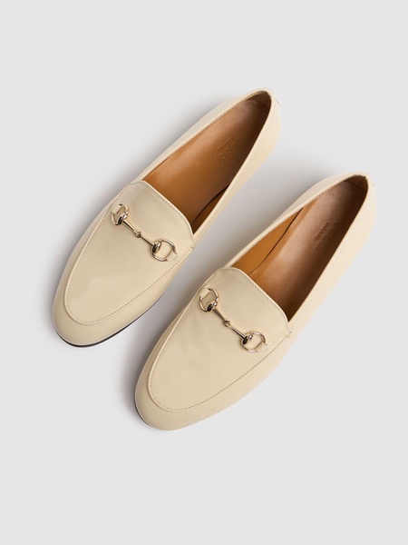 10mm Gucci Jordaan leather loafers