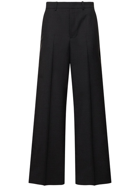 Wool gabardine pants