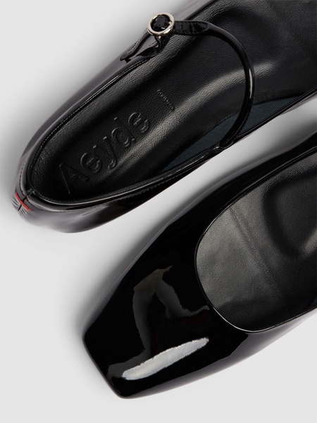 10mm Uma patent leather ballerinas