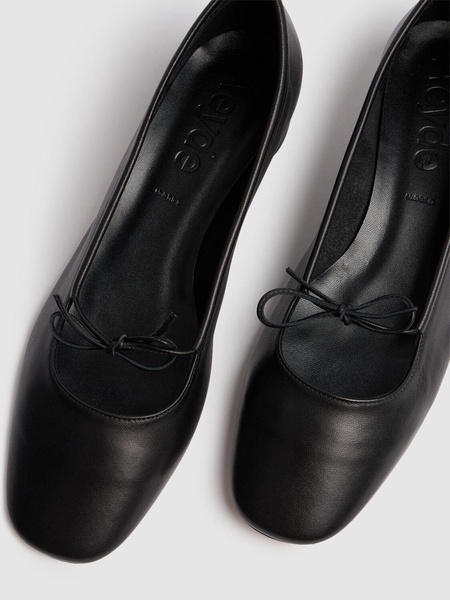 25mm Darya leather ballerina pumps