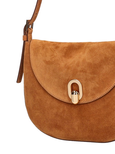 The Tondo suede leather hobo bag