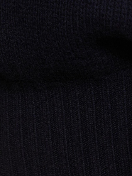 Oversize wool blend turtleneck sweater