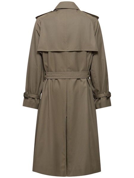 Cotton trench coat