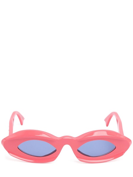 Dark Doodad pink acetate sunglasses