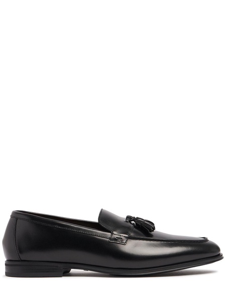 Tassel Adler leather loafers