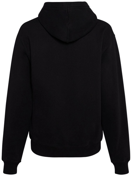 Black Les Classiques 'Le hoodie Gros Grain' Hoodie