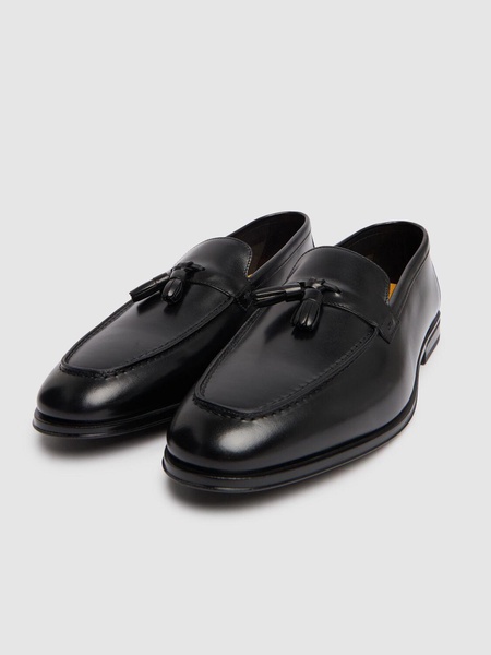 Tassel Adler leather loafers