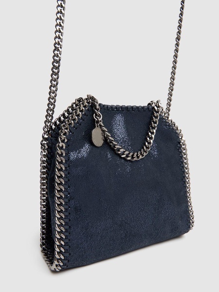 Tiny Falabella eco shiny chamois bag