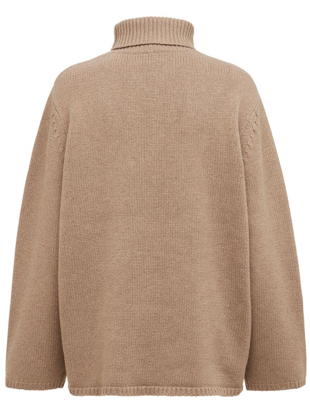 Wool & cashmere turtleneck sweater