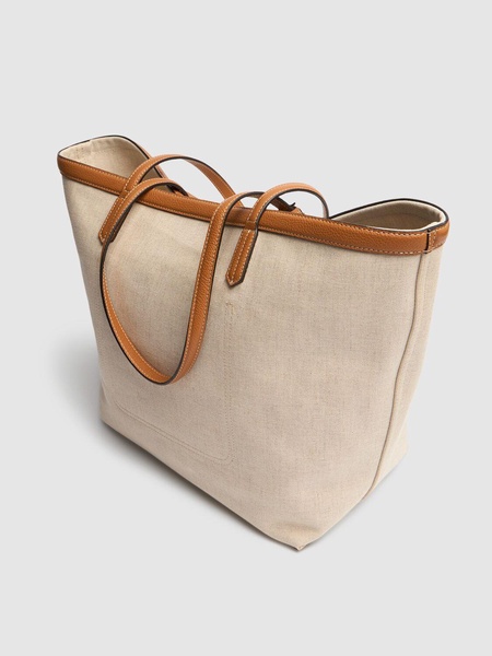 Travel canvas tote bag