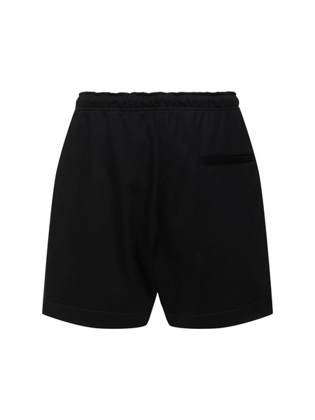 Cotton blend shorts