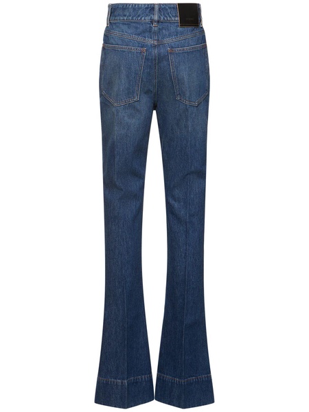 Robinia denim mid waist flared jeans