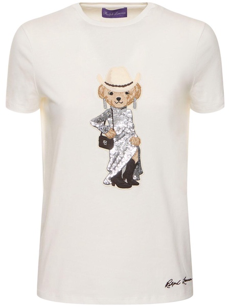 Western Bear cotton t-shirt