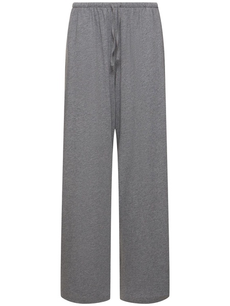 Lanuit cotton jersey wide pants