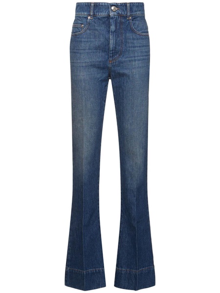 Robinia denim mid waist flared jeans