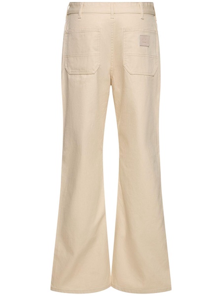 Palma cotton canvas straight pants