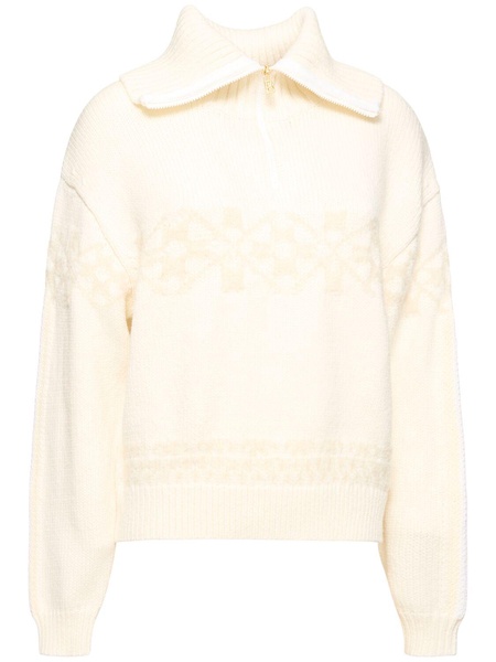 Elana half zip knit sweater