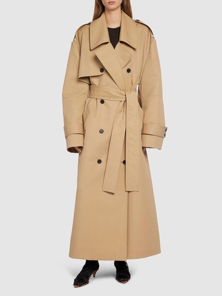 Mazlow cotton blend trench coat