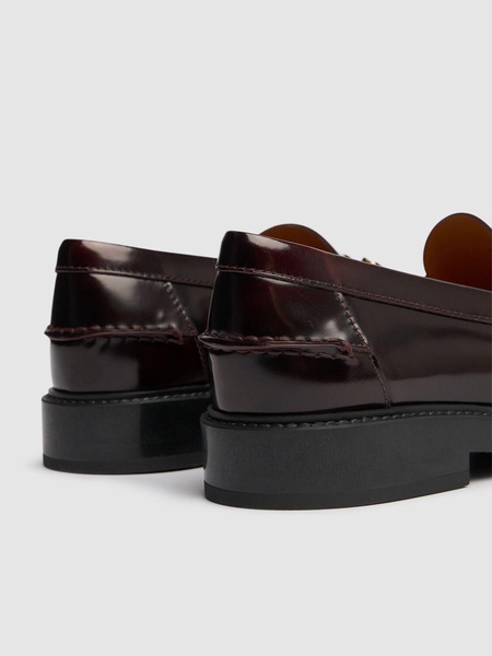 25mm Gomma T Ring brushed loafers