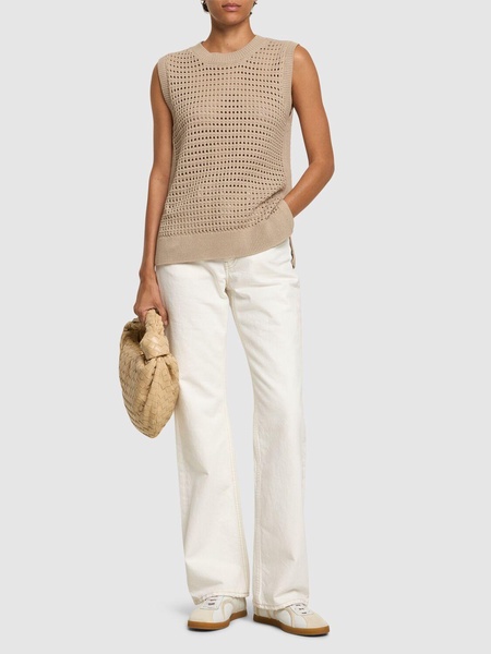 Darin cotton knit tank top