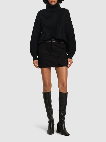 Moncler x Willow Smith cotton skirt