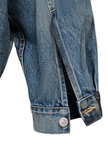 Oversize cotton denim jacket