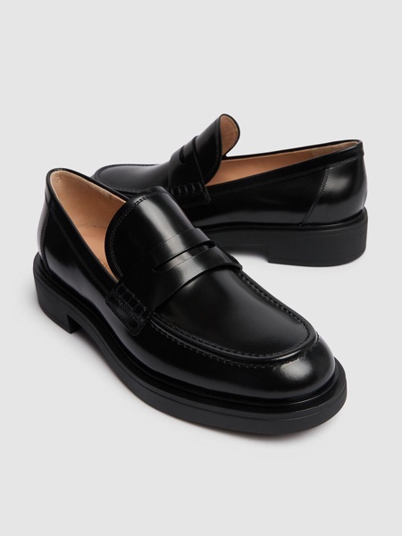 20mm Harris leather penny loafers