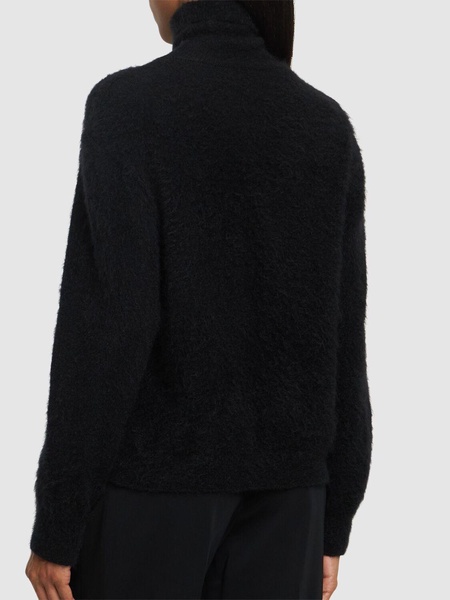 Mohair blend turtleneck sweater