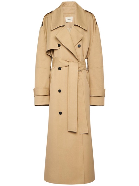 Mazlow cotton blend trench coat