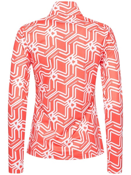 Beline printed turtleneck top