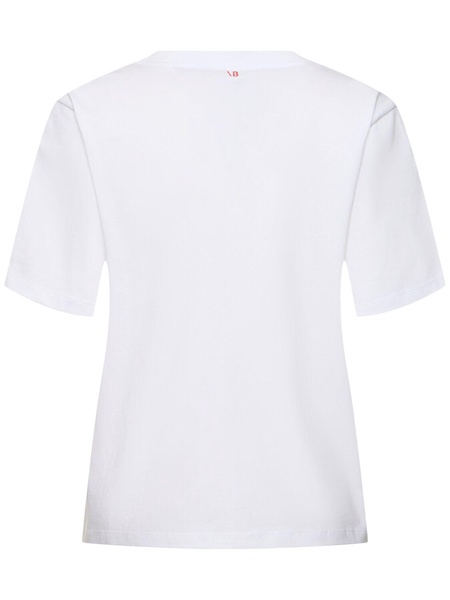 Logo organic cotton jersey t-shirt