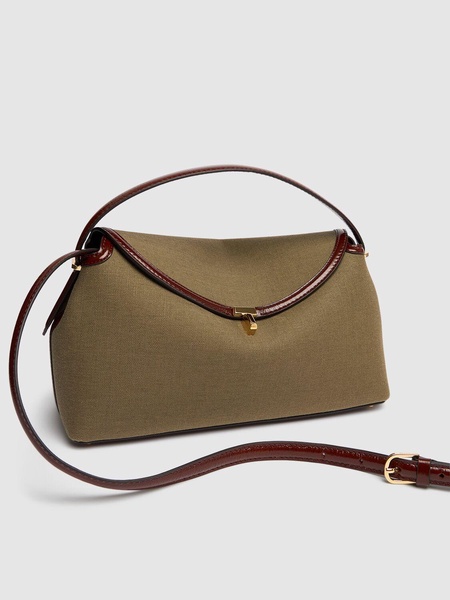 T-Lock canvas top handle bag