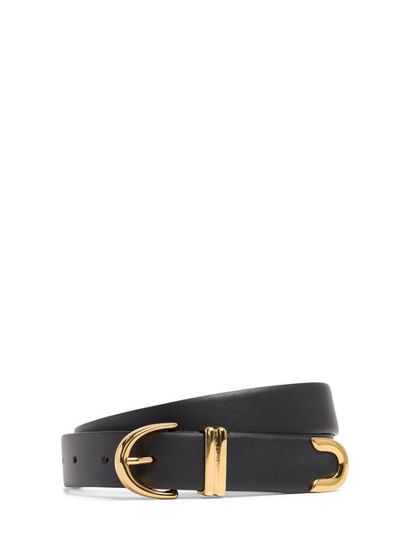 Bambi Skinny smooth leather belt