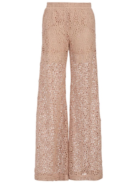 Macramé Flared Pants