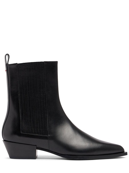 40mm Belinda leather ankle boots