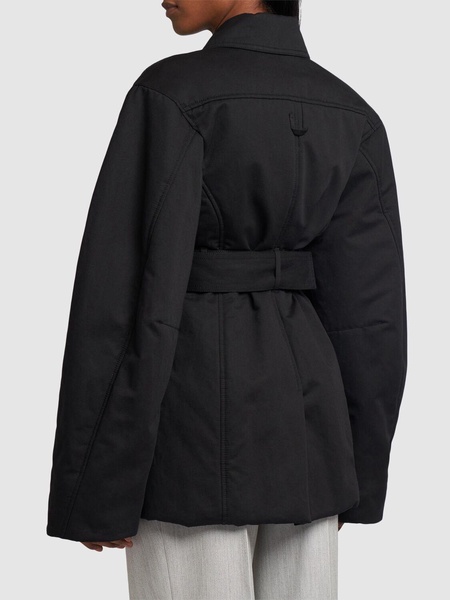 Jacquemus Le Blouson Bari Belted Waist Jacket