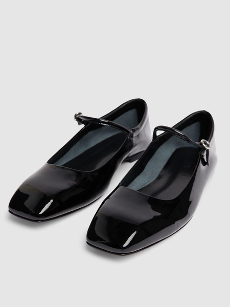 10mm Uma patent leather ballerinas